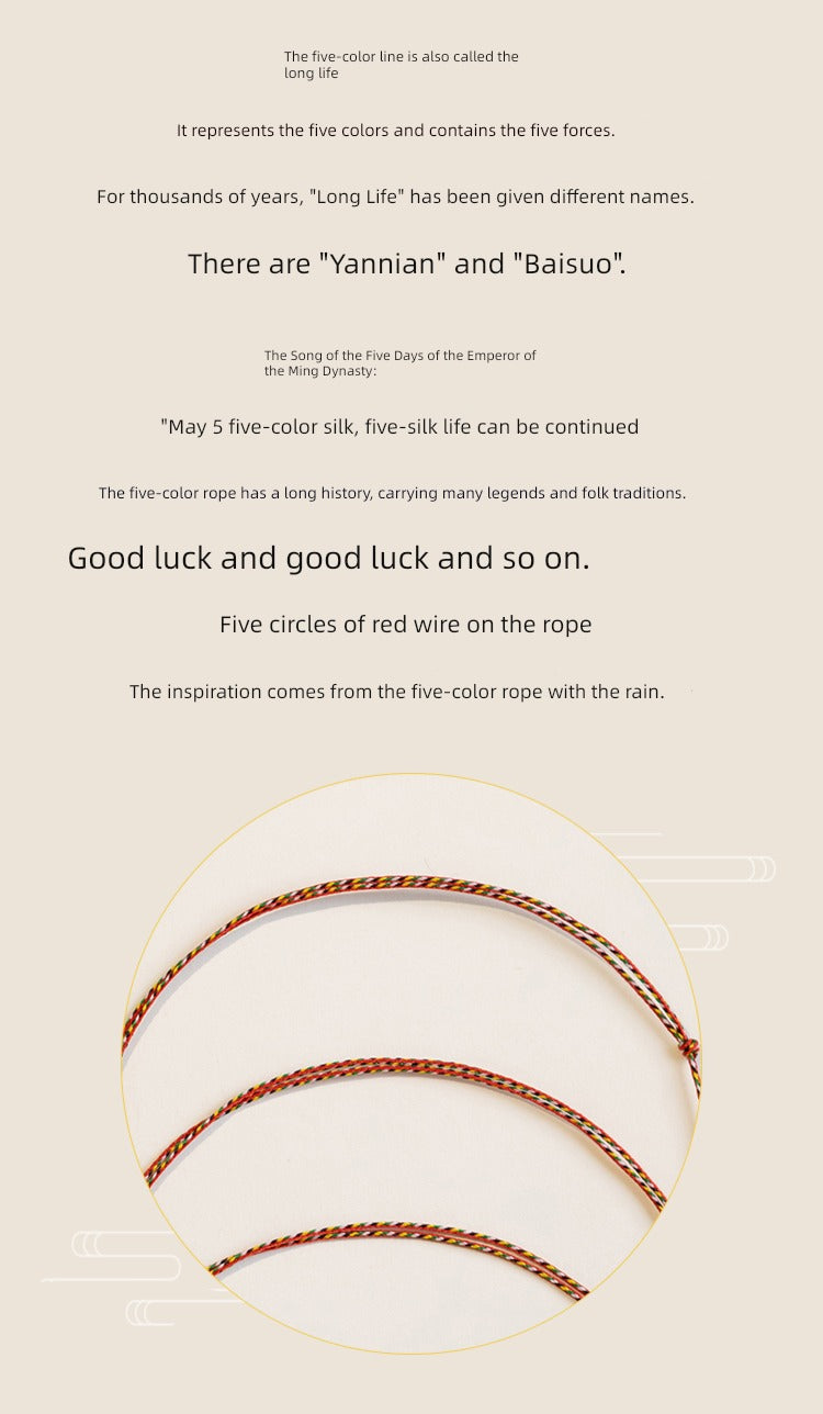Strawberry Quartz Original Women Woven Hand Strap