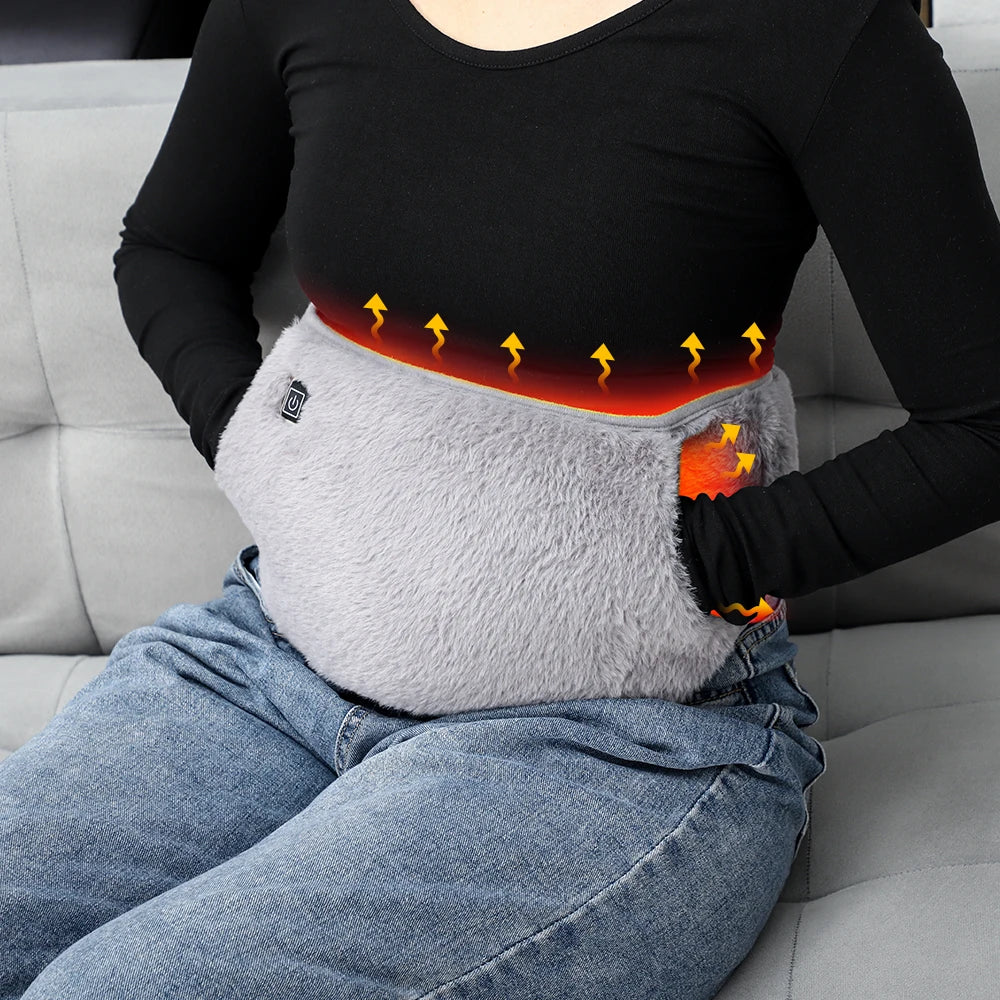 Heating Abdominal Massage Menstrual pain, Uterus pain,  Stomachache and  Waist Massager