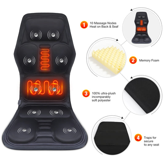 Electric Heating and Vibrating Massager