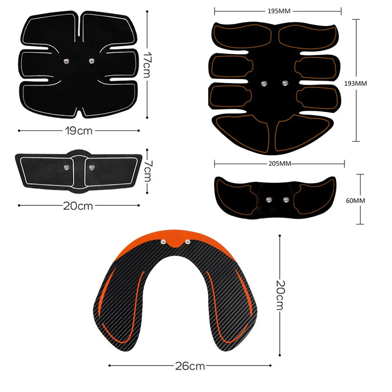 Electric EMS Muscle Stimulator For Body Slimming