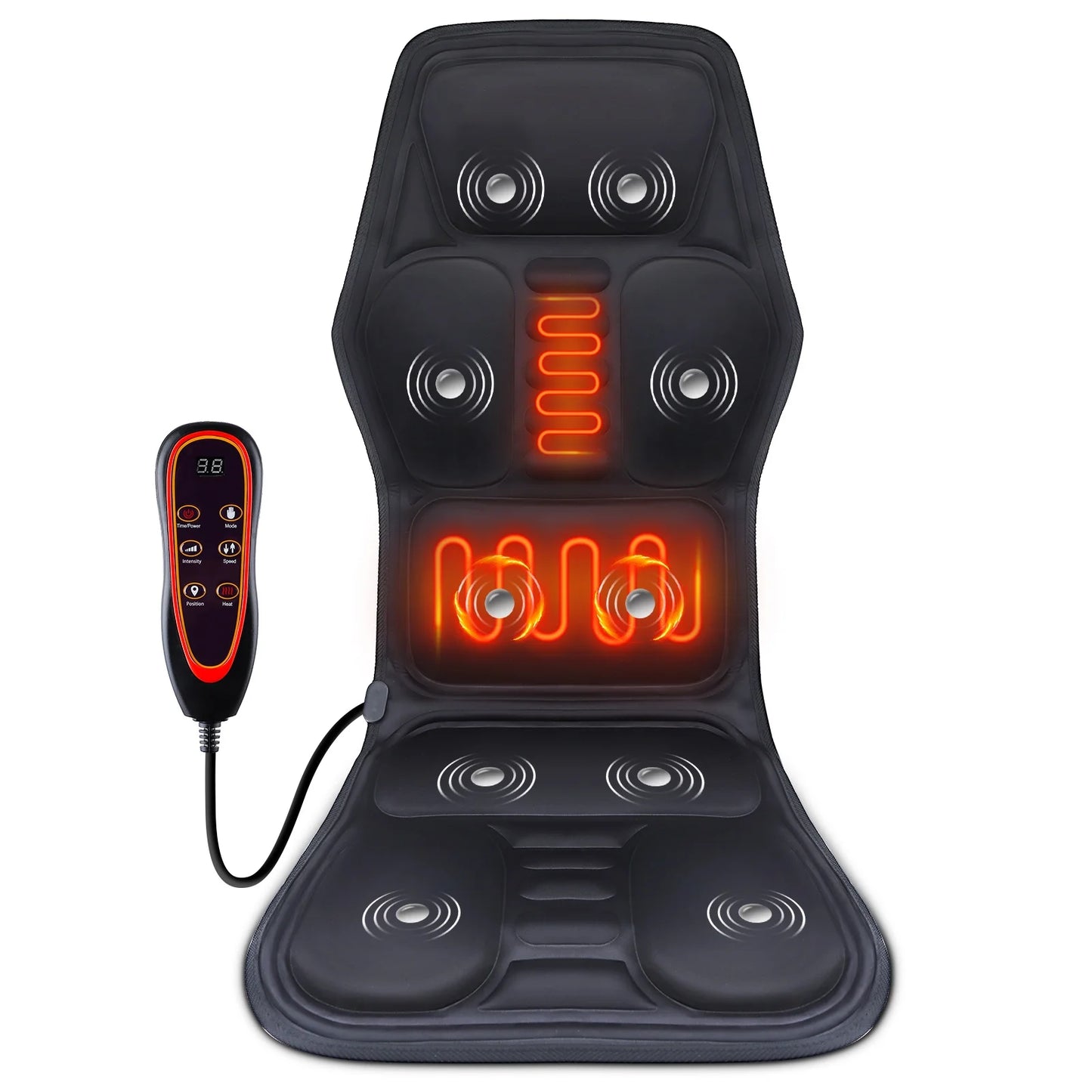 Electric Heating and Vibrating Massager