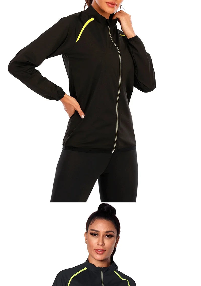 Women Sauna Jacket for Weight Loss