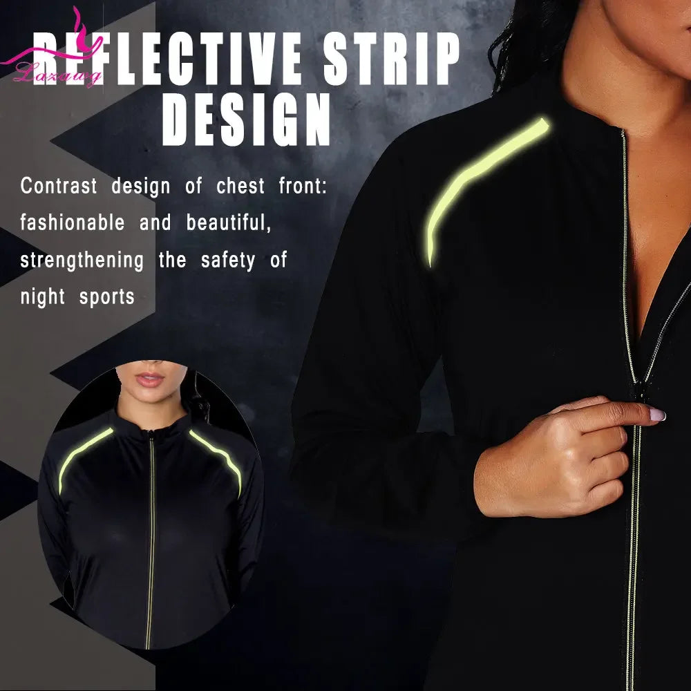 Women Sauna Jacket for Weight Loss