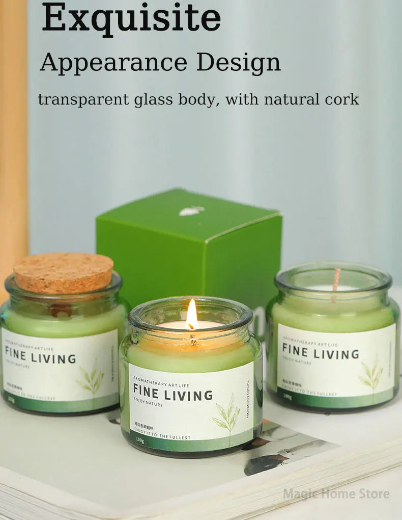 Smokeless Scented Aromatic Candles