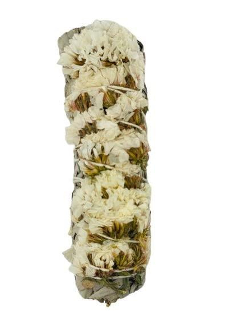 Bholi Sage plus Sage Smudge Kit for Cleansing Negative Energy and Cleansing House Sinuata Dragon Blood Cinnamon and Triple Flower Sage Smudge Sticks with White Sage California Sage Sticks Pack of 4