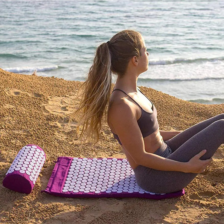 acupuncture mat beach