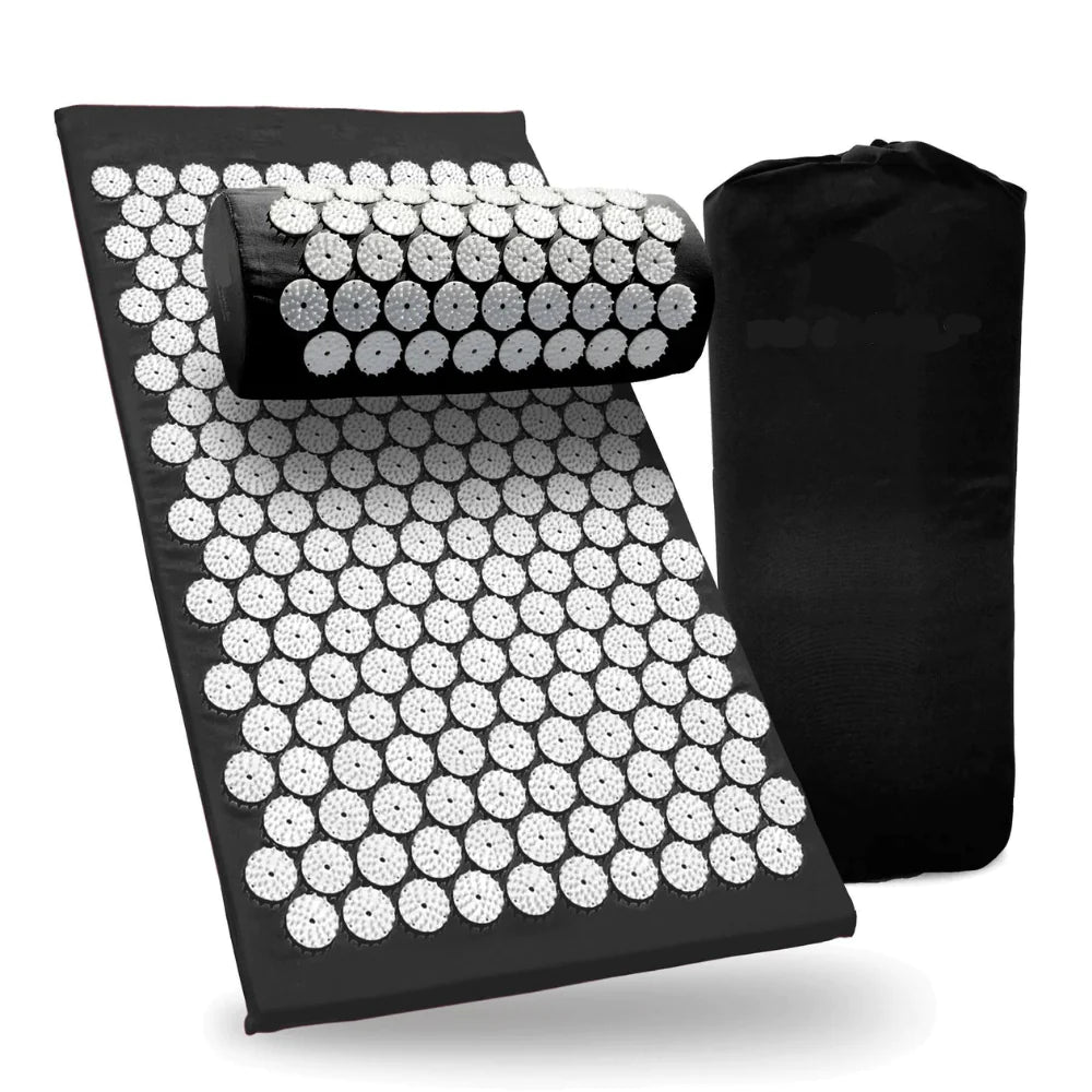 acupuncture mat black set