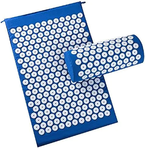 acupuncture mat blue set