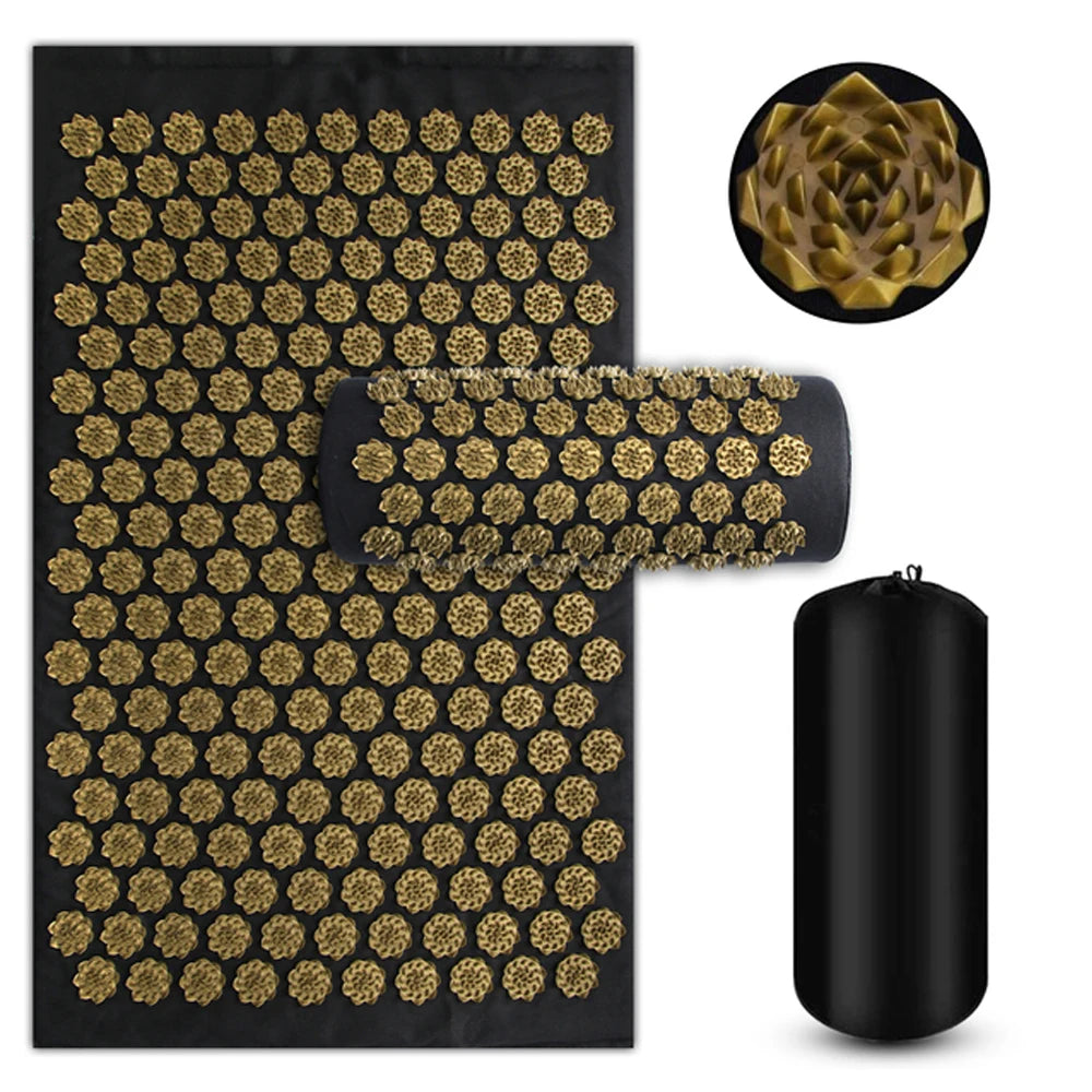 acupuncture mat gold