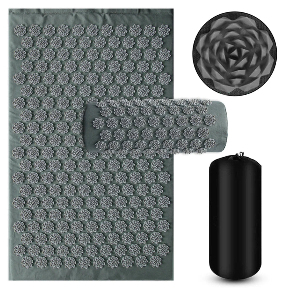 acupuncture mat gray