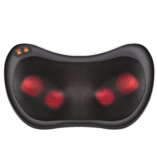 Neck Massager, Shiatsu Massager Pillow with Heat, Electric Back Massager for Shoulder, Back, Leg, Deep Tissue Kneading Massage to Relax Muscles, Massage Pillow Gift for Women/Men