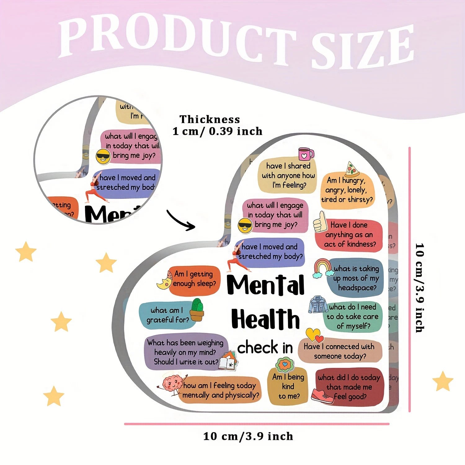 mental health checkin affirmations size