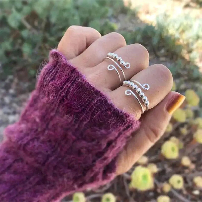 Beads Anxiety Ring
